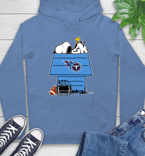 Tennessee Titans NFL Football Snoopy Woodstock The Peanuts Movie Hoodie 11
