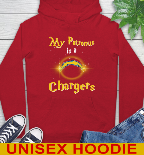 NFL Football Harry Potter My Patronus Is A Los Angeles Chargers Hoodie 10