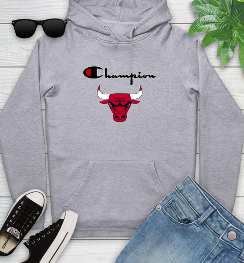 NBA Basketball Chicago Bulls Champion Shirt Youth Hoodie 4