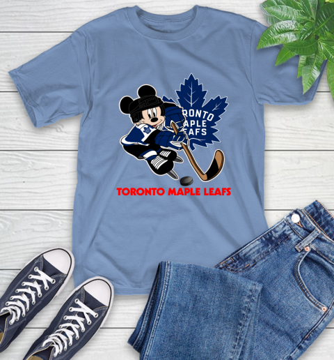 NHL Toronto Maple Leafs Mickey Mouse Disney Hockey T Shirt T-Shirt 23