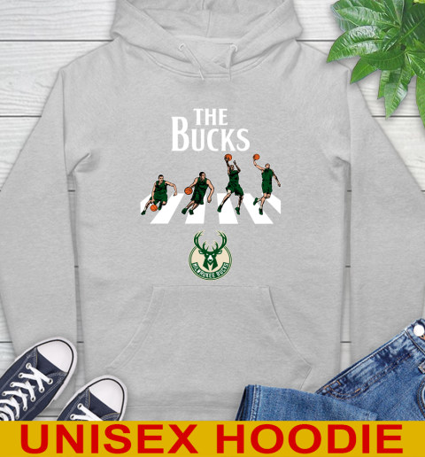 NBA Basketball Milwaukee Bucks The Beatles Rock Band Shirt Hoodie 6