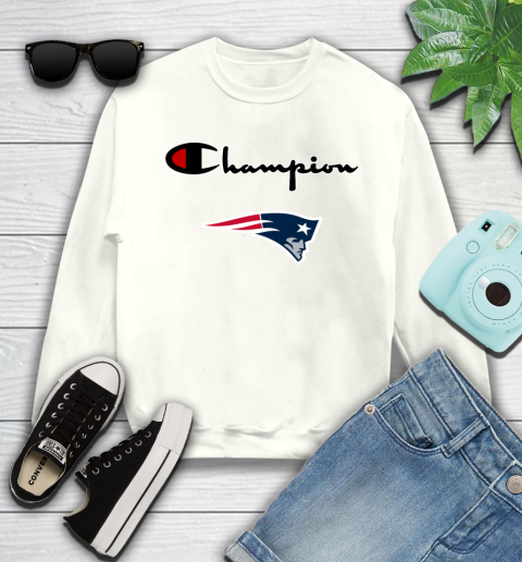 NFL Football New England Patriots Champion Shirt Youth Sweatshirt