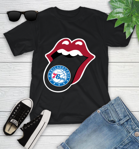 Philadelphia 76ers NBA Basketball Lips I Root For My Team Adoring Fan 104