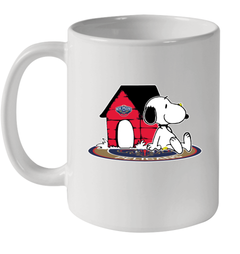 NBA Basketball New Orleans Pelicans Snoopy The Peanuts Movie Shirt Ceramic Mug 11oz