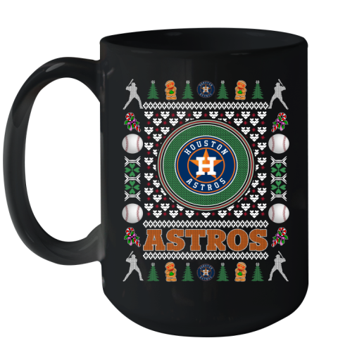 Houston Astros Merry Christmas MLB Baseball Loyal Fan Ceramic Mug 15oz