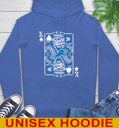 Detroit Lions NFL Football The King Of Spades Death Cards Shirt Hoodie 9