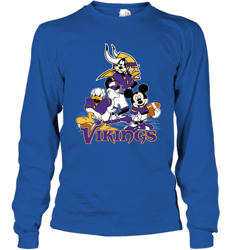 Minnesota Vikings Shirt Mickey Donald Goofy Vikings Gift