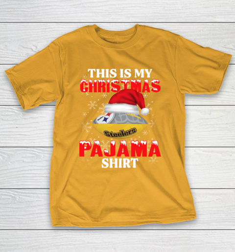 Pittsburgh Steelers This Is My Christmas Pajama Shirt NFL T-Shirt 2