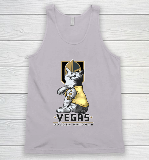 NHL My Cat Loves Vegas Golden Knights Hockey Tank Top 3