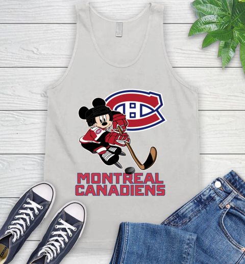 NHL Montreal Canadiens Mickey Mouse Disney Hockey T Shirt Tank Top