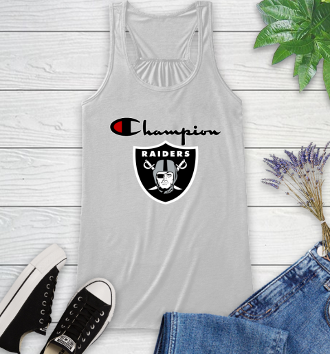 NFL Football Oakland Raiders Champion Shirt Racerback Tank