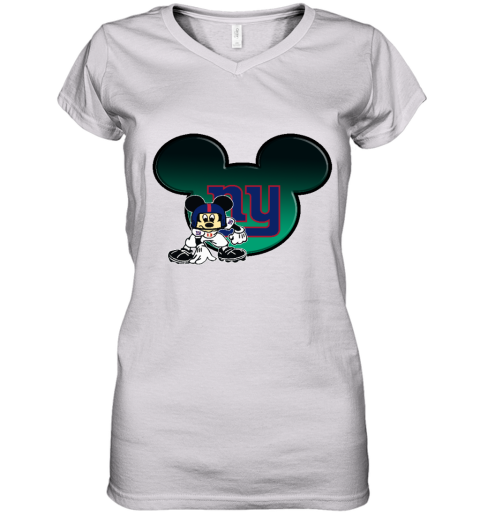 New York Giants Slogan G-men Mickey Mouse T-Shirt - T-shirts Low Price