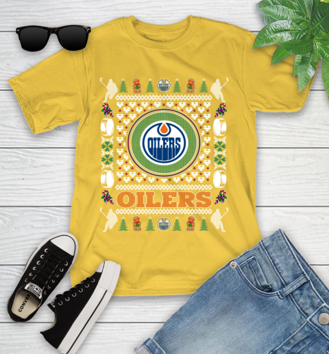Edmonton Oilers Merry Christmas NHL Hockey Loyal Fan Ugly Shirt 109