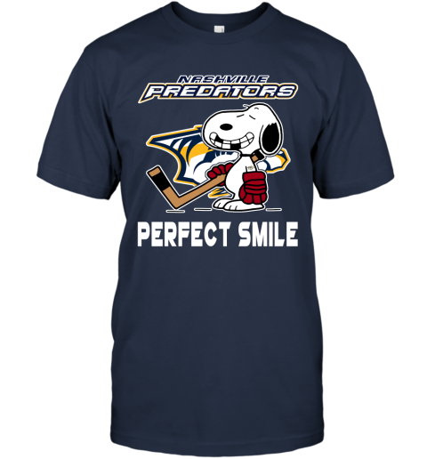 Let's Play Nashville Predators Ice Hockey Snoopy NHL Premium Men's T-Shirt 