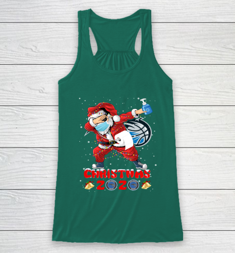 Orlando Magic Funny Santa Claus Dabbing Christmas 2020 NBA Racerback Tank 5