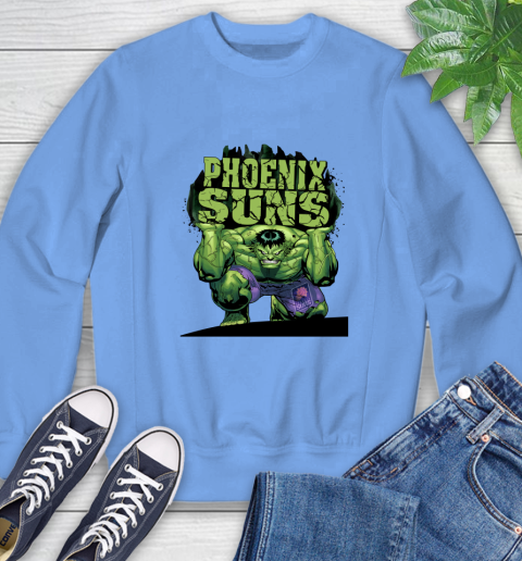 Phoenix Suns NBA Basketball Incredible Hulk Marvel Avengers Sports Sweatshirt 11