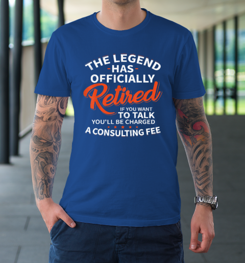 The Legend Has Retired Men Officer Officially Retirement T-Shirt 7
