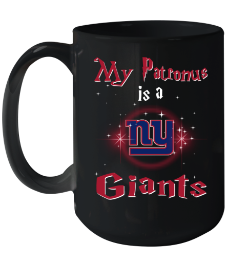 NFL Football Harry Potter My Patronus Is A New York Giants Ceramic Mug 15oz