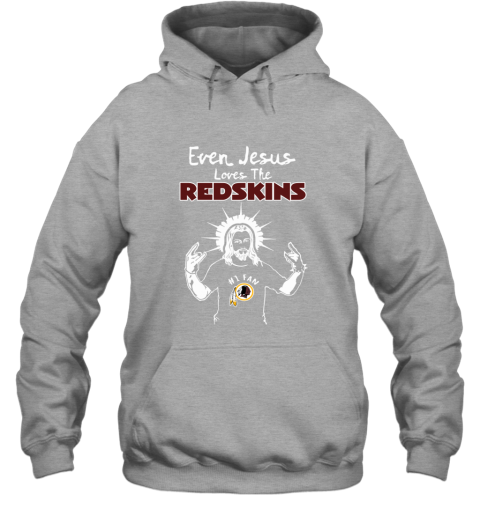 Jesus Loves The Washington Redskins #1 Fan NFL - Rookbrand