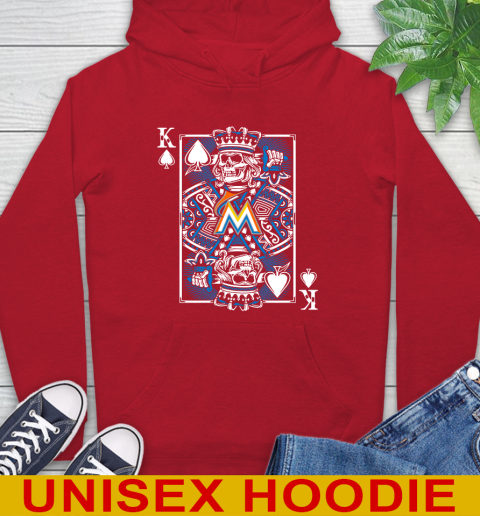 Miami Marlins MLB Baseball The King Of Spades Death Cards Shirt Hoodie 10