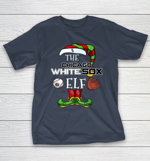 Chicago White Sox Christmas ELF Funny MLB T-Shirt 3