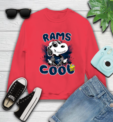 NFL Football Los Angeles Rams Cool Snoopy Shirt Sweatshirt 11