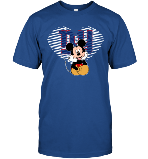 NFL New York Giants Pluto Mickey Driving Disney Unisex T-Shirt - T-shirts  Low Price