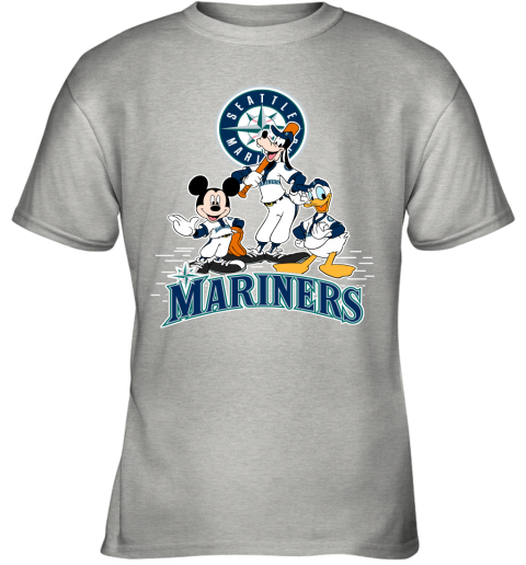 MLB New York Yankees Mickey Mouse Donald Duck Goofy Baseball T Shirt Youth  T-Shirt