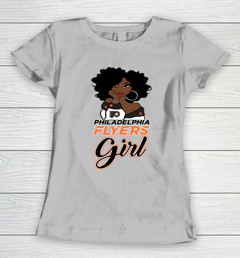 Philadelphia Flyers Girl NHL Women's T-Shirt 6