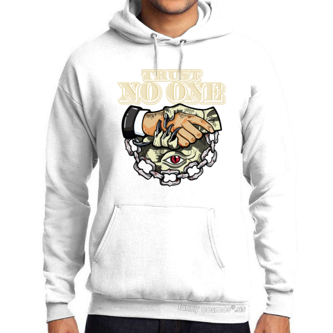Trust No One Eye T Shirt To Matching Jordan 5 Off White Sail Black Shirts Hip Hop Tshirts Sneakers Matching