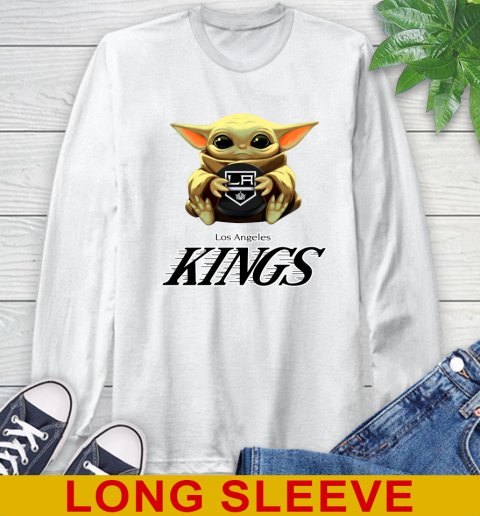 NHL Hockey Los Angeles Kings Star Wars Baby Yoda Shirt 58