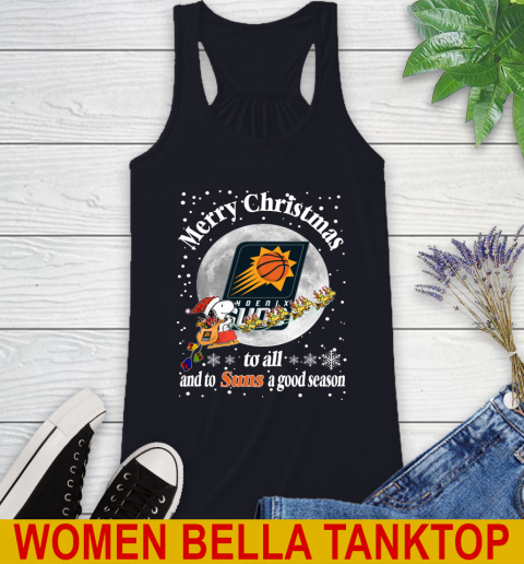 Phoenix Suns Merry Christmas To All And To Suns A Good Season NBA Basketball Sports Racerback Tank 8