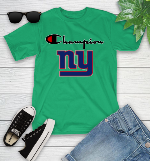 NFL Football New York Giants Champion Shirt Youth T-Shirt 3