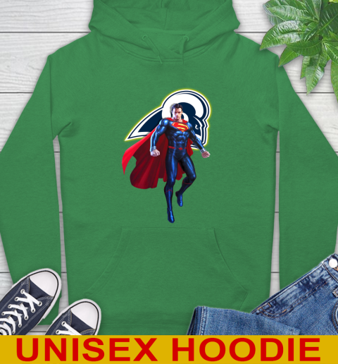 NFL Superman DC Sports Football Los Angeles Rams Hoodie 8