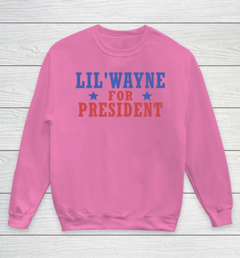 Lil'Wayne For President Youth Sweatshirt 3