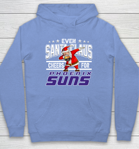 Phoenix Suns Even Santa Claus Cheers For Christmas NBA Hoodie 8