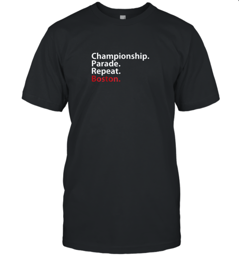 Boston Championship 2018 Game Day Shirt Baseball Unisex Jersey Tee