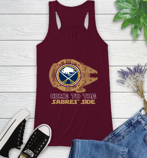 NHL Come To The Buffalo Sabres Wars Hockey Sports Racerback Tank 2