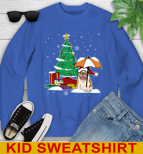 Bulldog Christmas Dog Lovers Shirts 114