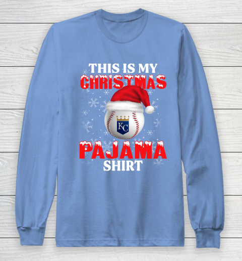 Kansas City Royals This Is My Christmas Pajama Shirt MLB Long Sleeve T-Shirt 8
