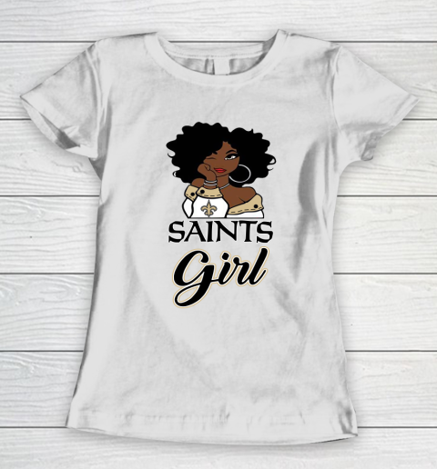New Orleans Saints Girl NFL Women's T-Shirt 3
