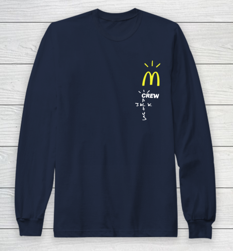 Travis Scott Cactus Jack McDonal Long Sleeve T-Shirt 2