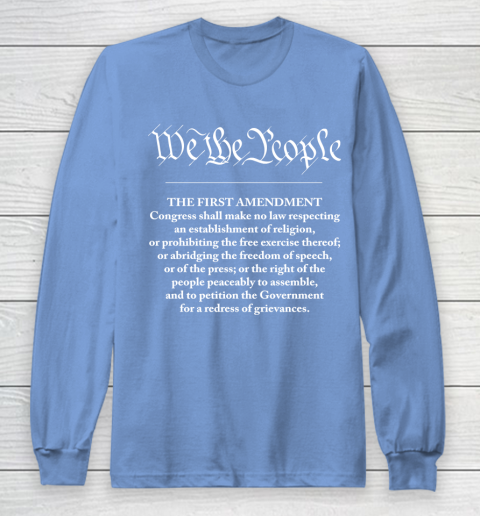 We The People  First Amendment Long Sleeve T-Shirt 8