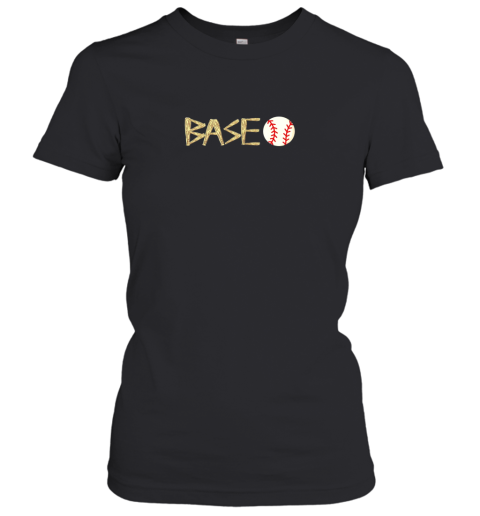 Vintage Baseball Shirt With Bats Ball Players Fans Coach Women's T-Shirt