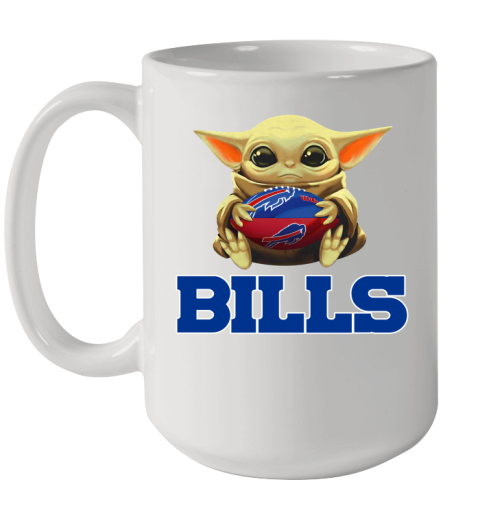 NFL Football Buffalo Bills Baby Yoda Star Wars Shirt Ceramic Mug 15oz