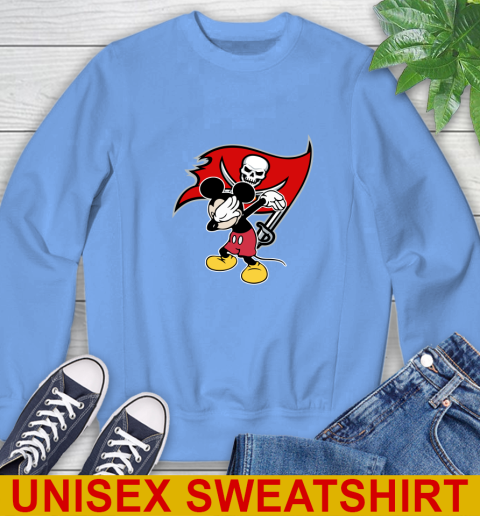 Tampa Bay Buccaneers NFL Football Dabbing Mickey Disney Sports Sweatshirt 11