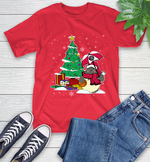 Toronto Raptors NBA Basketball Cute Tonari No Totoro Christmas Sports T-Shirt 11