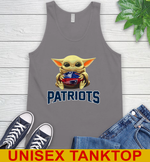 NFL Football New England Patriots Baby Yoda Star Wars Shirt Tank Top 7