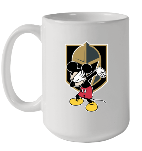 Vegas Golden Knights NHL Hockey Dabbing Mickey Disney Sports Ceramic Mug 15oz