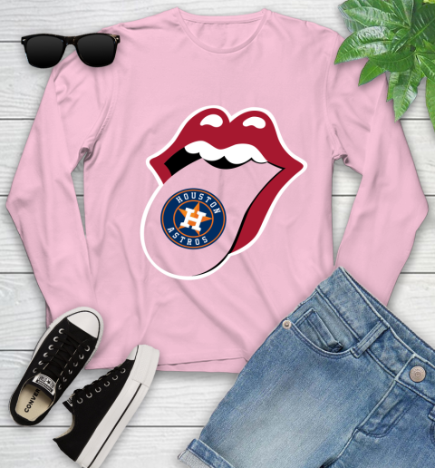 Houston Astros MLB Baseball Lips I Root For My Team Adoring Fan 134